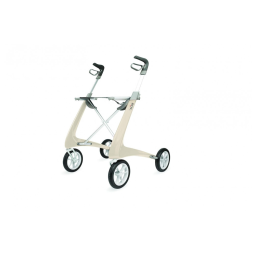 Andador Adulto Idoso com Assento, Suporta até 136 quilos, BYACRE BYA100LGW, Branco