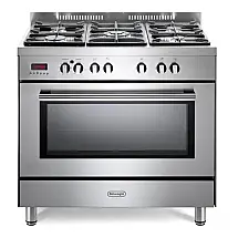 Fogão a Gás Delonghi DS917 RDFM Profissional 5 Bocas 220V