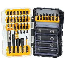 DW1354 Kit Brocas de Chaves 35 Peças com Estojo, DEWALT, Amarelo