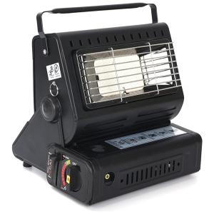 Aquecedor a Gás Portátil 13000 BTU com Controle de Temperatura, YINLEADER, Preto