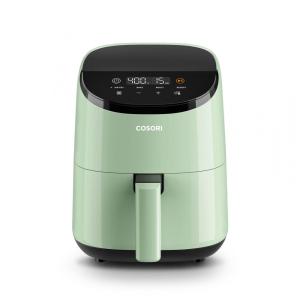 Fritadeira Elétrica Airfryer 2 Litros 4 em 1 com Cesto Antiaderente e Painel Digital, 110V 900W, COSORI, Verde