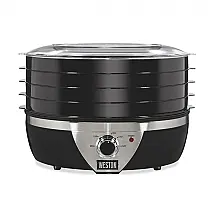 Desidratador de Alimentos 4 Bandejas com Controle de Temperatura, 500W, 110v, WESTON BRANDS 75 0640 W, Preto