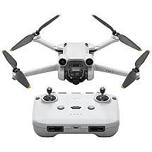 Drone Mini 3 Pro com Câmera 4K 60 FPS com 1 Bateria para 34 Min de Voo, DJI CP.MA.00000488.01, Branco
