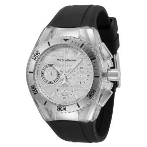 Relgio unissex TechnoMarine Cruise California com mostrador em madreprola - 40,57 mm. Preto ZG-TM-120027