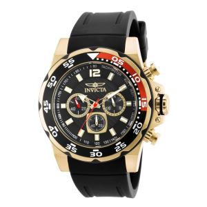 Relgio masculino Invicta profissional, 48mm, cor preta - modelo ZG-20027.