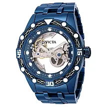 Relgio Masculino Automtico Bolt - 53mm. Azul 44027