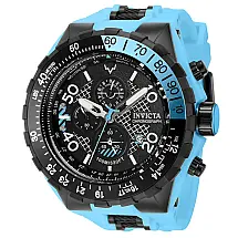 Relógio Masculino Invicta Aviator 54,, Azul e Preto 40127