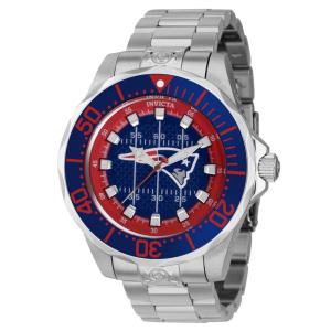Relgio Masculino NFL New England Patriots Automtico - 47mm. Ao ZG-42127