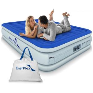 Colchão Inflável Premium Dual, ENERPLEX Luxury, Branco