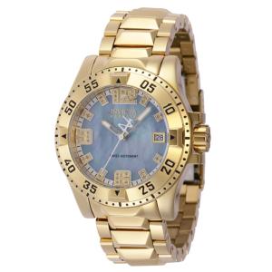 Reserva Excurso Relgio feminino com diamante suo Ronda 515 calibre 0.14 quilates com mostrador madreprola - 40 mm.