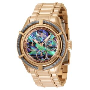 Relógio Feminino Bolt com Mostrador Abalone, Invicta 35327, Ouro Rosa