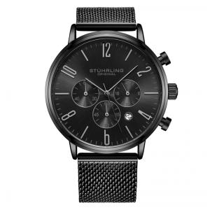 Relógio Masculino Stuhrling Monaco 3932 Quartzo 41mm, Preto