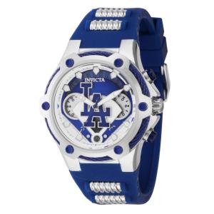 Relgio feminino MLB Los Angeles Dodgers - 40 mm. Ao. Azul 43527