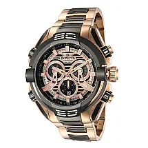 Relgio masculino S1 Rally Mammoth Swiss Ronda Z60 FE calibre - 54 mm. Rosa ouro. Preto 37527