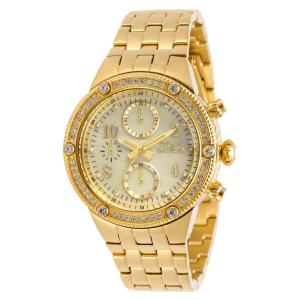 Relgio feminino anjo - 39 mm. Ouro ZG-29527