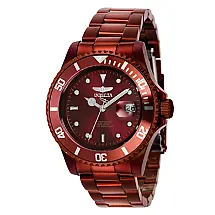Relgio masculino profissional - 40 mm. Vermelho 40627