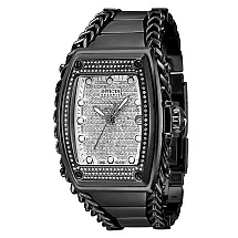 Relgio feminino Reserve Gladiator 1,58 quilates diamante suo Ronda 505 calibre - 37,1 mm. Preto 42627