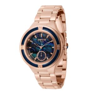 Relgio feminino Angel com mostrador Abalone - 36 mm. Ouro Rosa 39627