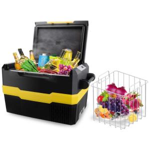 Schlo Cooler, Geladeira Elétrica Automotiva 63L Portátil, 12V DC 110V AC