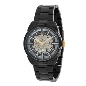 Relógio masculino mecânico vintage Invicta , preto 37927