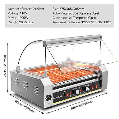 Máquina de Hot Dog Comercial