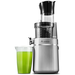 Centrifuga de Frutas 2 em 1 Faz Sorvete de Frutas com Calha de Alimentação Grande, Fácil Limpeza e Auto Alimentação, 110V 200W, AAOBOSI