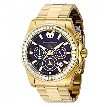 Relógio masculino TechnoMarine Manta Ray com mostrador em madrepérola - 42 mm. Ouro TM-222037