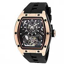 Relógio Masculino Automático Invicta S1 Rally Torque com Mostrador Esqueleto 44mm, Preto 49037