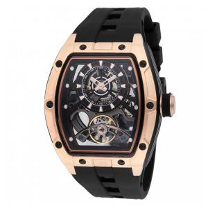 Relógio Masculino Automático Invicta S1 Rally Torque com Mostrador Esqueleto 44mm, Preto 49037