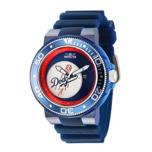 Relgio masculino MLB Los Angeles Dodgers - 51,5 mm. Azul. Transparente 43137