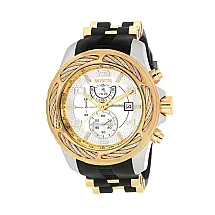 Relgio Masculino Bolt - 53mm. Ouro. Preto 31237