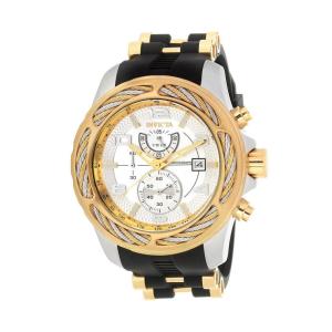 Relgio Masculino Bolt - 53mm. Ouro. Preto 31237