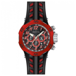 Relógio Masculino Invicta Venom 52mm Vermelho e Preto 48237