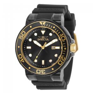 Relógio Masculino Invicta Pro Diver, Preto, Preto Transparente 32337