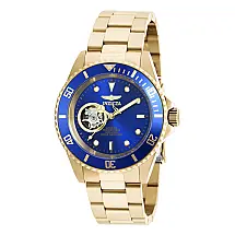 Relógio Masculino Automático Pro Diver, Invicta ZG 20437, Dourado e Azul
