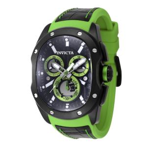 Lupah Revolution 2.0 Swiss ETA G10.212 Calibre Relógio Masculino - 41,5 mm. Verde. Preto 45437