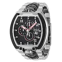 Relógio Masculino de Quartzo Reserve, Invicta 39437, Prata e Preto