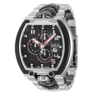 Relógio Masculino de Quartzo Reserve, Invicta 39437, Prata e Preto