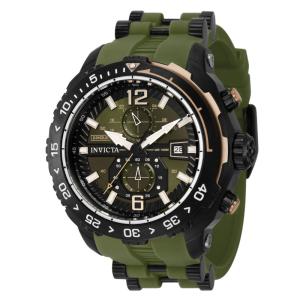 Relgio Masculino Aviador - 51mm. Preto. Verde 40537