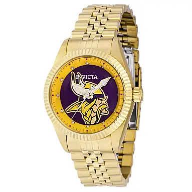 Relógio Feminino NFL Minnesota Vikings,