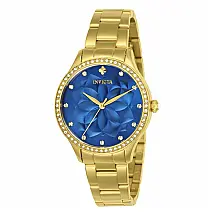 Relógio Feminino Invicta Wildflower 35mm, Dourado 24537