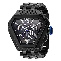 Relógio Masculino Analógico de Quartzo 53mm, Invicta MLB New York Yankees 42637, Preto