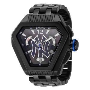 Relógio Masculino Analógico de Quartzo 53mm, Invicta MLB New York Yankees 42637, Preto