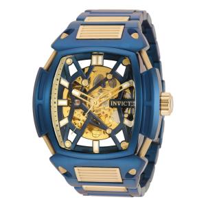Relgio Masculino S1 Rally Diablo Automtico - 53mm. Ouro. Azul ZG-34637
