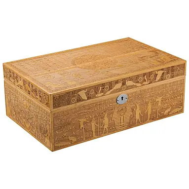 Humidor HANDIYA Dourado 70 Charutos