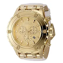 Reserve Subaqua Swiss Ronda 5040.D Calibre Relógio Masculino - 52mm. Branco. Ouro 44737