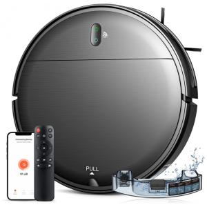 Aspirador de Pó Robô com Mapeamento Multinível e Auto Carregamento, 110V, MAMNV, Preto