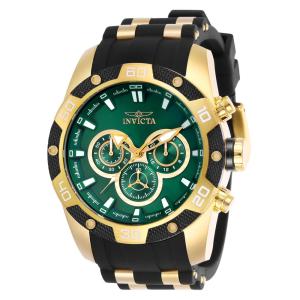 Relógio Masculino Speedway SCUBA, Invicta 25837, Preto, Dourado e Verde