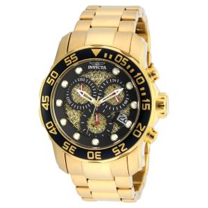 Relógio Masculino Pro Diver SCUBA, Invicta 19837, Dourado