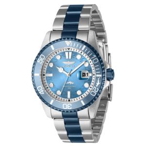 Relógio Masculino Pro Diver, Invicta 40937, Prata e Azul Claro